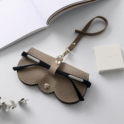 ✨HOT SALE ✨Soft Leather Sunglasses Bag👓️
