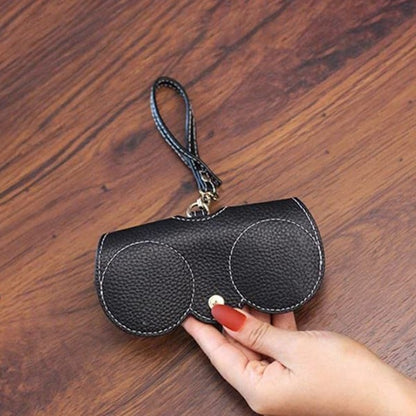 ✨HOT SALE ✨Soft Leather Sunglasses Bag👓️