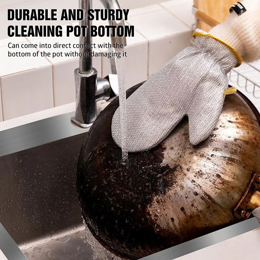 🔥New Year Sale 50% OFF🔥Kitchen Essentials—Dishwashing Wire Gloves✨