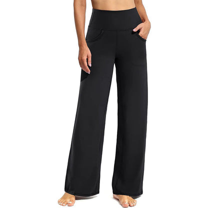 🔥🌹Hot-selling model👉Women's Wide-Leg Stretch Yoga Lounge Pants with Pockets💞💐