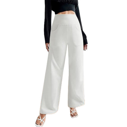 🔥🌹Hot-selling model👉Women's Wide-Leg Stretch Yoga Lounge Pants with Pockets💞💐