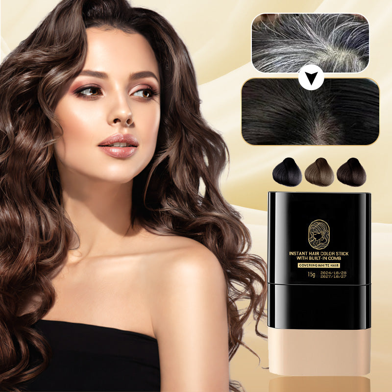 🎉Buy 2 Get 1 Free🎉Instant Hair Color Stick with Built-In Comb