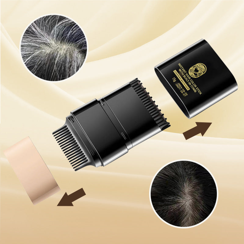 🎉Buy 2 Get 1 Free🎉Instant Hair Color Stick with Built-In Comb