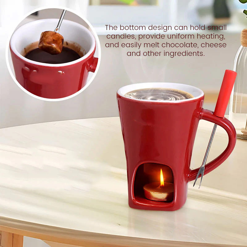 Hot sale 50% off🔥🔥🔥Ceramic Chocolate Fondue Mug🔥🔥🔥