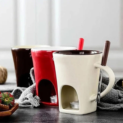 Hot sale 50% off🔥🔥🔥Ceramic Chocolate Fondue Mug🔥🔥🔥