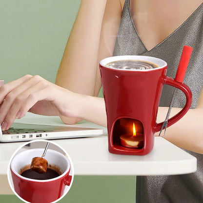 Hot sale 50% off🔥🔥🔥Ceramic Chocolate Fondue Mug🔥🔥🔥