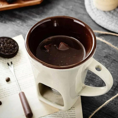 Hot sale 50% off🔥🔥🔥Ceramic Chocolate Fondue Mug🔥🔥🔥