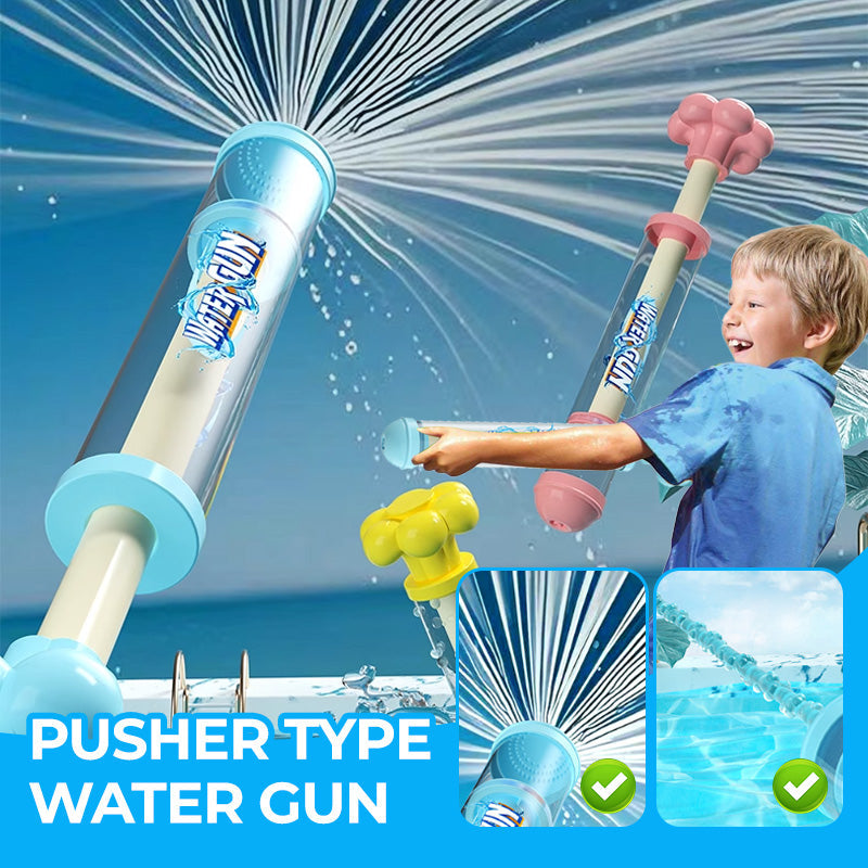 🧊Summer Hot Sale🎁Buy 1 Get 1 Free🌊Pusher Type Fun Fireworks Water Jet Spray Toy