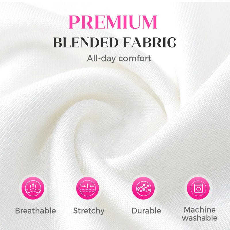 💖LAST DAY SALE 50% OFF💷✨Women's Casual Pleated V-Neck Short-Sleeve Top
