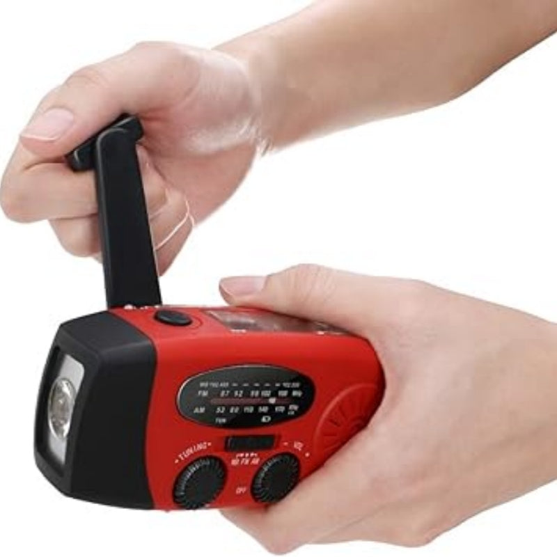 🔥2026 New Arrivals: 60% Off for Limited Time!🔥 Multifunctional Portable Solar Emergency Radio
