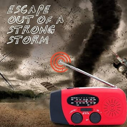 🔥2026 New Arrivals: 60% Off for Limited Time!🔥 Multifunctional Portable Solar Emergency Radio