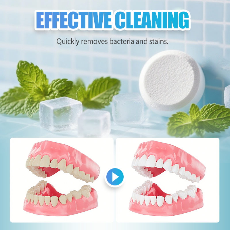 Retainers & Dentures Effervescent Cleaning Tablets