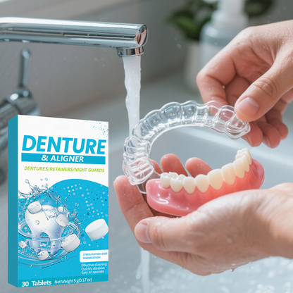 Retainers & Dentures Effervescent Cleaning Tablets