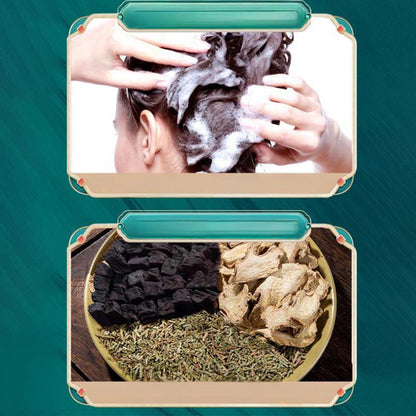 Plant-Based Hair Dye Cream for Gray Coverage