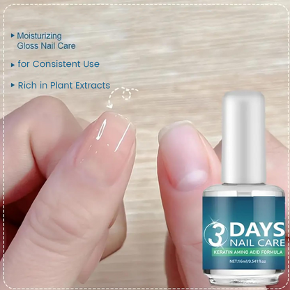 ⏰Buy 2 Get 1 Free! High-Gloss Quick-Dry Nourishing Nail Oil – All-in-one: nourishes nails, delivers instant high gloss & dries in seconds! Ideal for daily nail touch-ups!