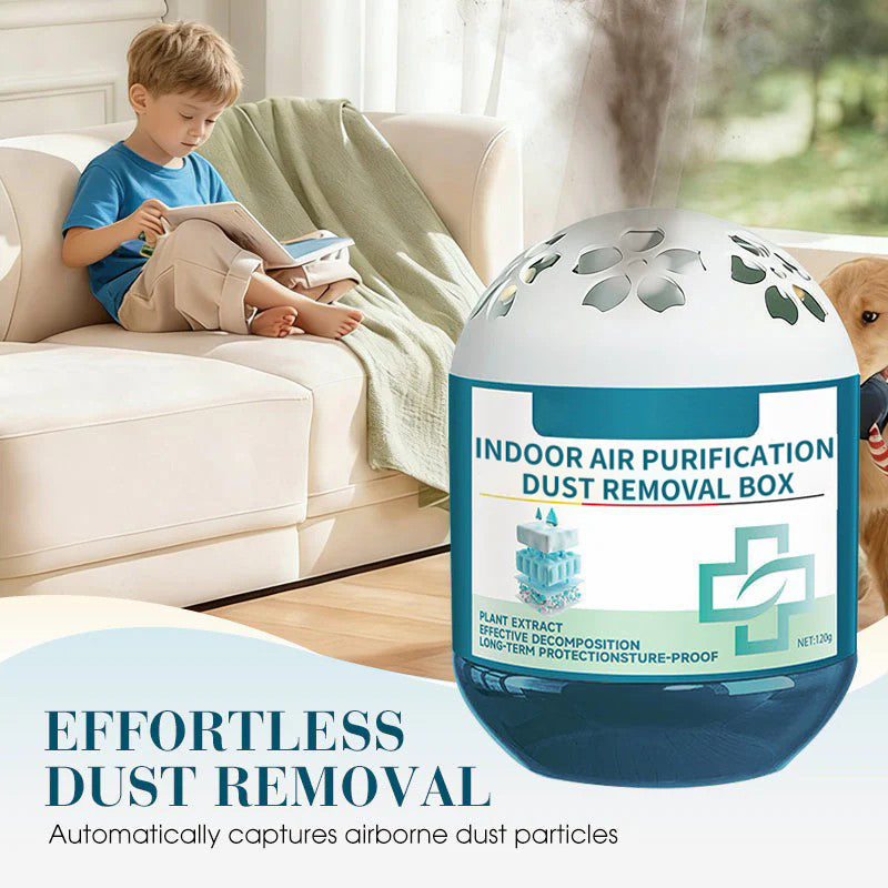 🔥2027 New Collection - Limited-Time Pre-Sale⏰Indoor Air Purification Dust Removal Box🏠🌿