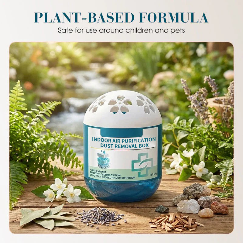 🔥2027 New Collection - Limited-Time Pre-Sale⏰Indoor Air Purification Dust Removal Box🏠🌿