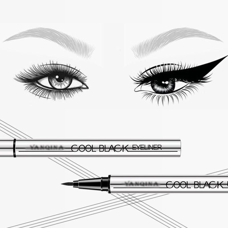 🎉💕BUY 1 GET 1 FREE💕 🎉Waterproof Smudge-Proof Eyeliner – 24HR Intense Black Precision! ✨