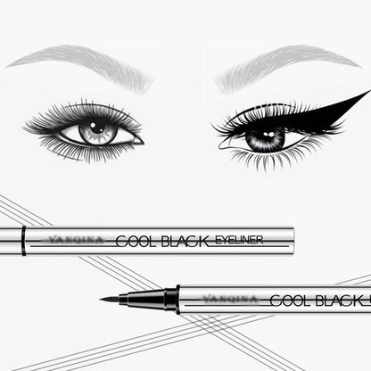 🎉💕BUY 1 GET 1 FREE💕 🎉Waterproof Smudge-Proof Eyeliner – 24HR Intense Black Precision! ✨