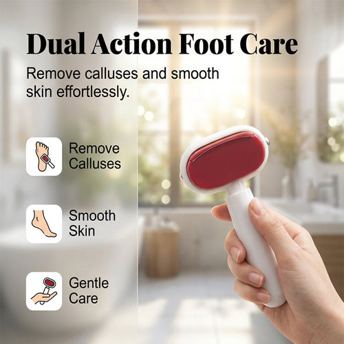🏆LAST DAY SALE 49% OFF🔥Double-Sided Foot Scraper for Callus Removal