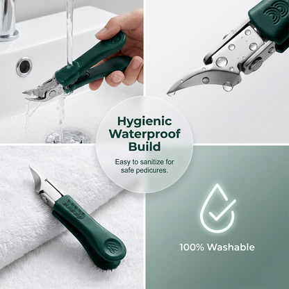 Wide-Jaw Toenail Clippers for Thick Nails