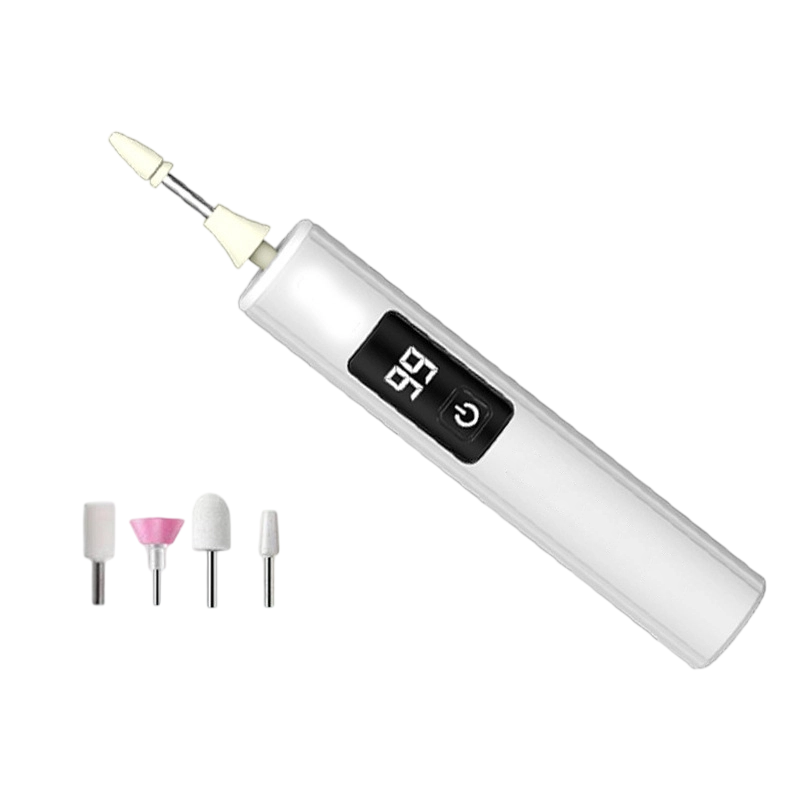 Electric Nail Drill+4 types of grinding head accessories