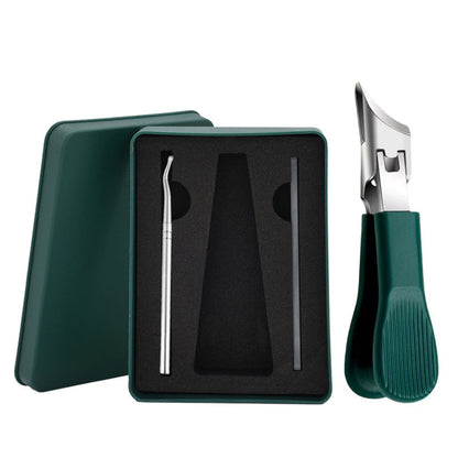 📢📢50% OFF ！！Wide Jaw Opening Anti-Splash Slanted Nail Clipper