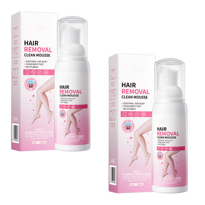 🏆 Last Day Special Price £10.99 ! 🔥Buy 2 Get 1 Free🎁Silky-Smooth Hair Removal Cream and mousses