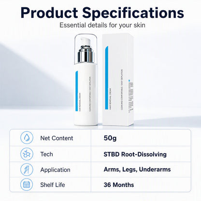 🎁BUY 1 GET 1 FREE SPECIAL PRICE ￡9.99!!✨Ice-Cooling Hair Removal Cream for Sensitive Skin