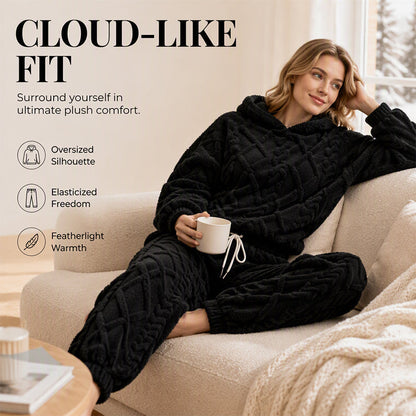 ⏳LAST DAY SALE ONLY ￡24.99!!🔥🍂 Embossed Geometric Plush Set – Timeless Comfort & Effortless Style For Every Occasion