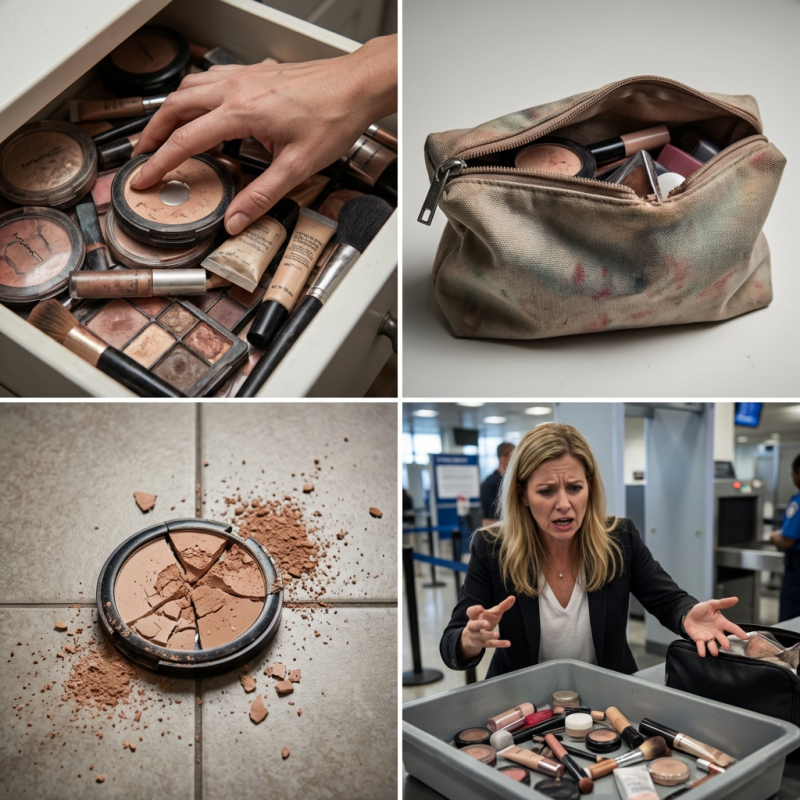 ⏳LAST DAY SALE 50% OFF!!🎁✨Magic Makeup Book – All-in-One Cosmetic Palette with Eyeshadows, Blush, Highlighter & Lip Gloss | Perfect Christmas Gift for Her🎄🇬🇧