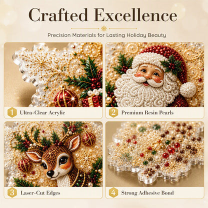 🔥LAST DAY SALE ONLY ￡7.99!!🔥Christmas DIY Painting Hanging Ornaments Set