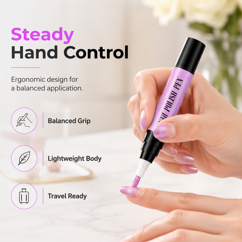 🎅LAST DAY HOT SALES - 50% OFF🌟😍Glitter Cat Eye Nail Polish Pen Set