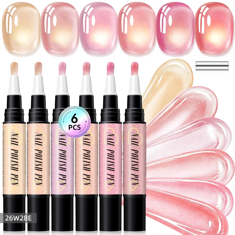 🎅LAST DAY HOT SALES - 50% OFF🌟😍Glitter Cat Eye Nail Polish Pen Set