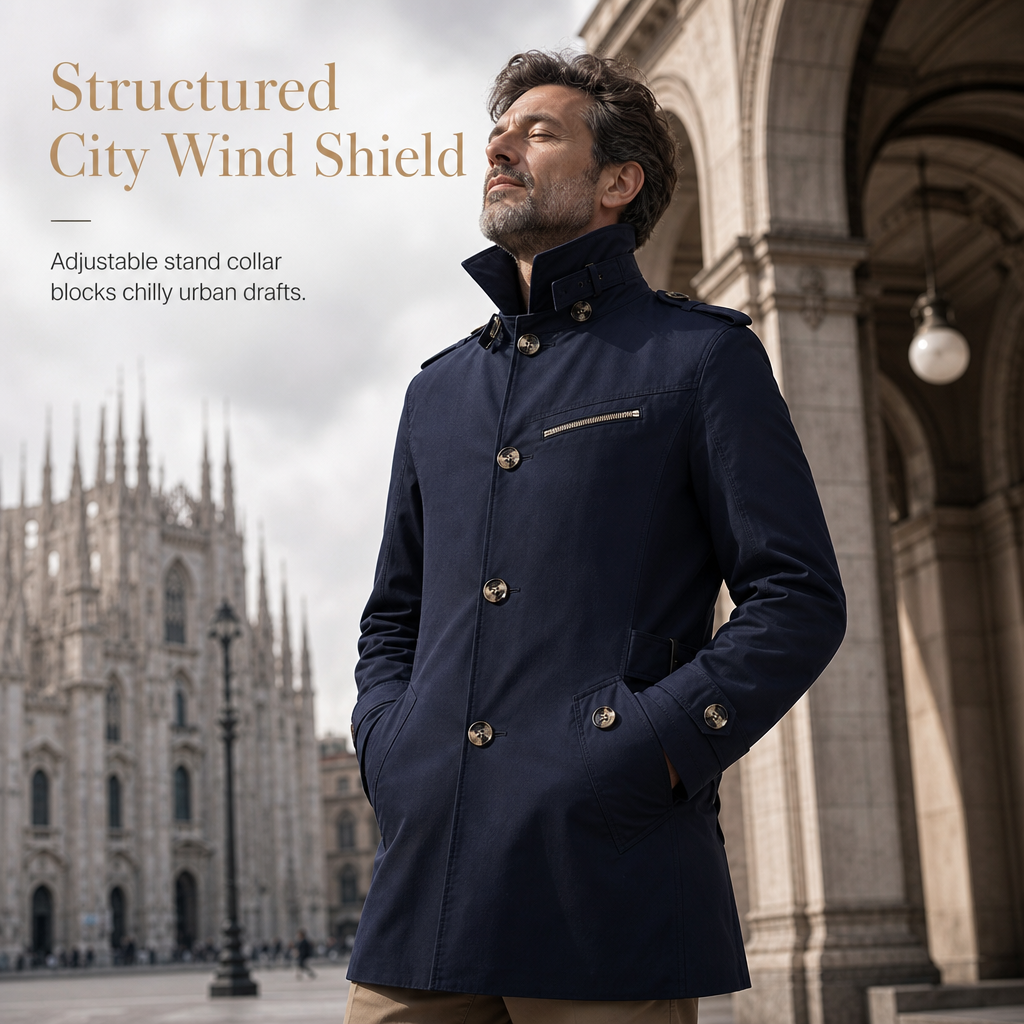🍂Autumn Hot Sale 59% OFF🔥Men's Pure Cotton Casual Windbreaker