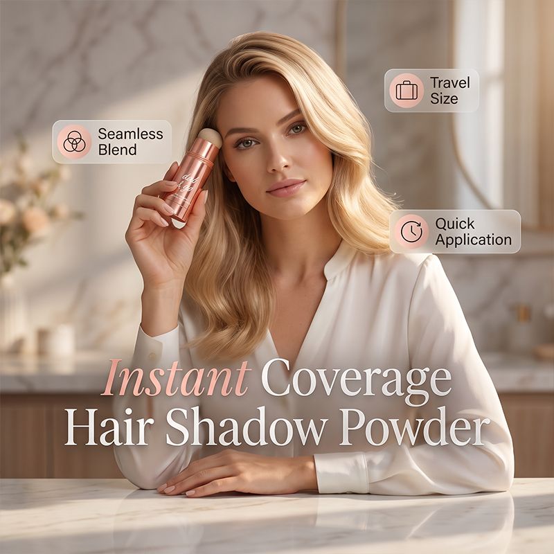 🏆 Last Day Special Price £7.99!!✨Instant Hair Shadow Powder Stick with Sponge Applicator🌸