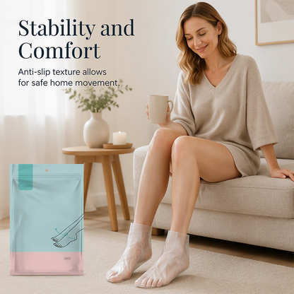 Disposable Foot & Hand Mask Covers with Stickers