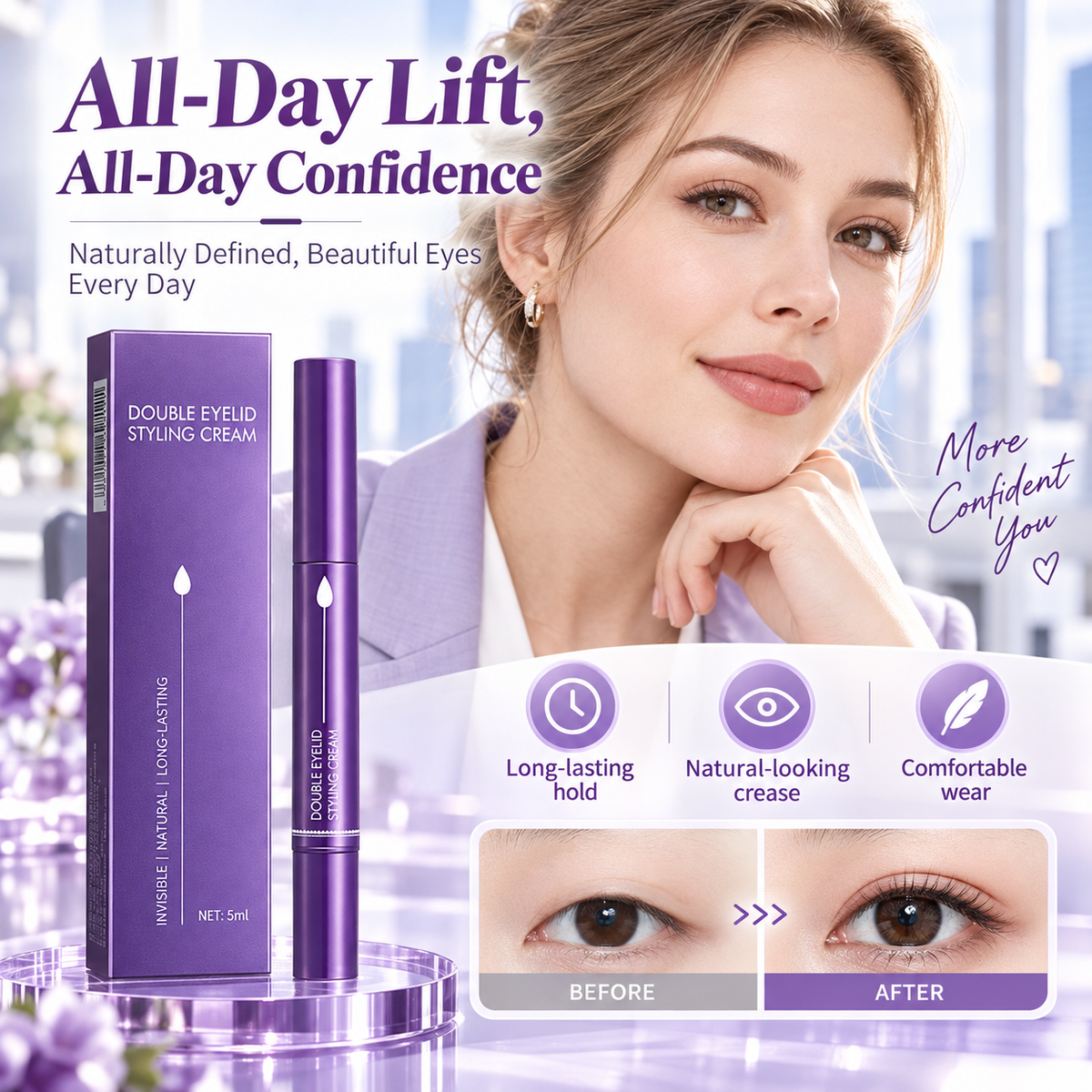 Invisible Double Eyelid Styling Cream Pen